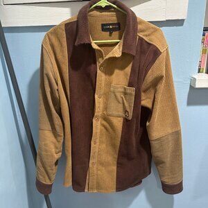 Corduroy Patchwork Shirt